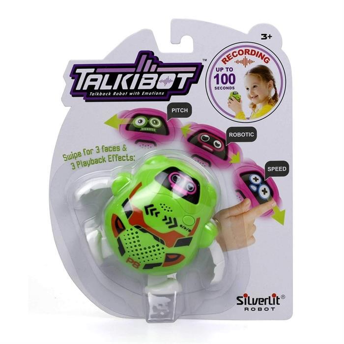 Silverlit Talkibot Robot Seri 1 -Yeşil