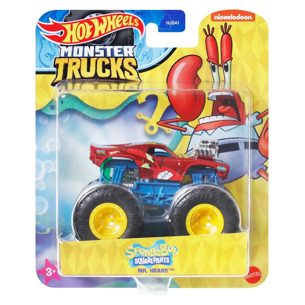 Hot Wheels Monster Trucks Gösteri Dünyası Temalı 1:24 Arabalar HWN79