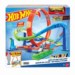 Hot Wheels Bumerang Çemberli Yarış Pisti HTK16