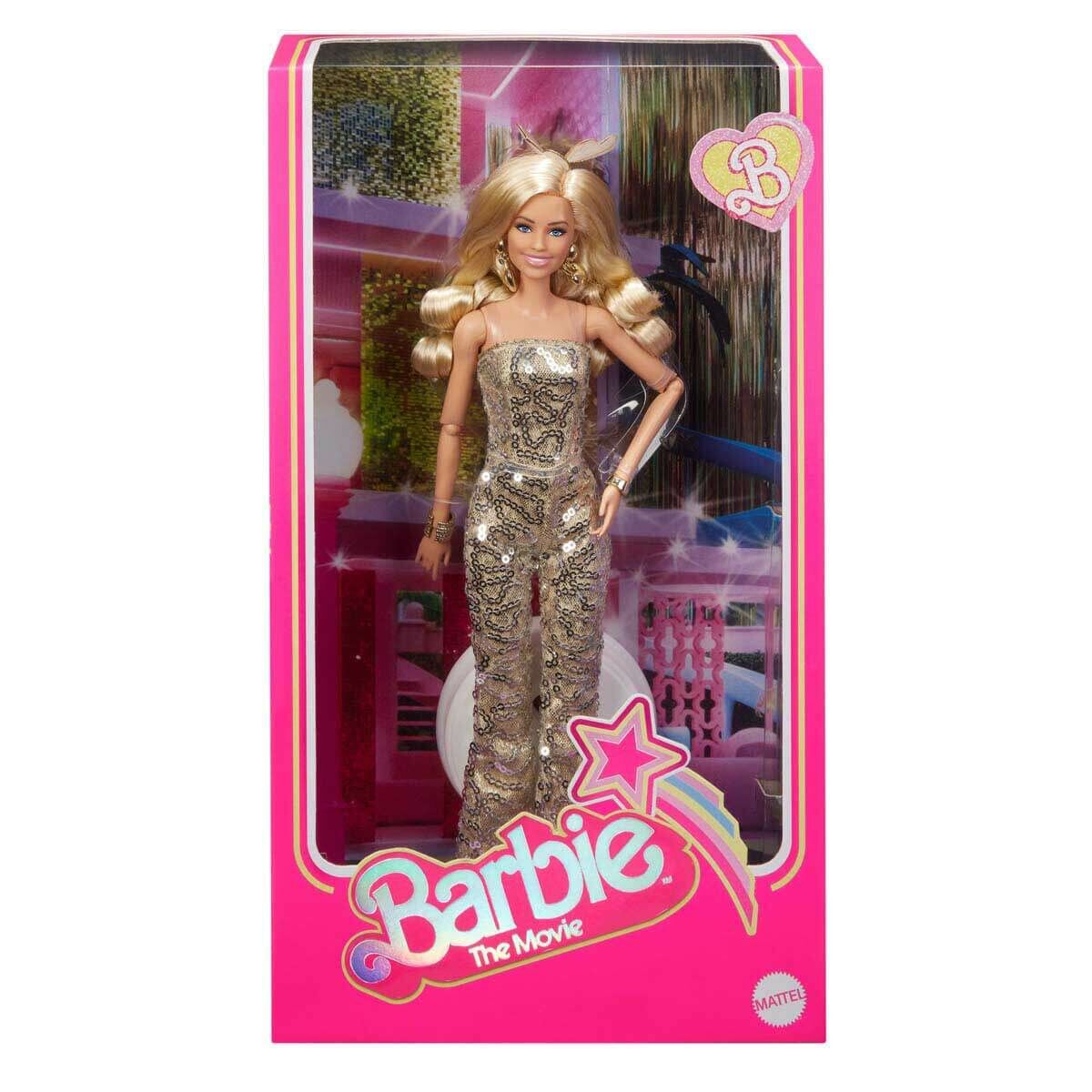 Barbie Filmi Barbie Gold Tulumlu Bebek HPJ99