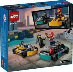 LEGO City Go-Kartlar ve Yarış Sürücüleri 60400