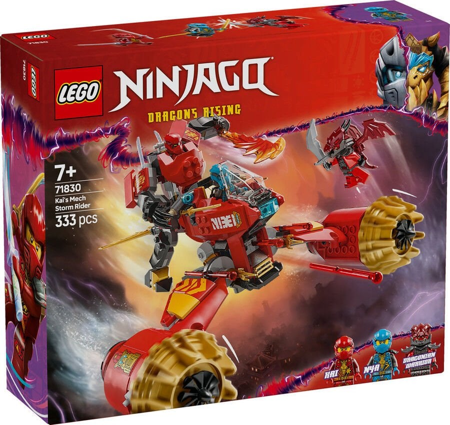 LEGO NINJAGO Kai’nin Robot Fırtına Aracı Kombo Ninja Oyuncağı 71830