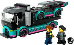 LEGO City Yarış Arabası ve Araba Taşıyıcı Kamyon 60406