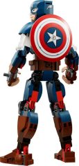 LEGO  Marvel Kaptan Amerika Yapım Figürü 76258