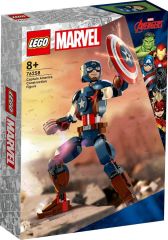 LEGO  Marvel Kaptan Amerika Yapım Figürü 76258