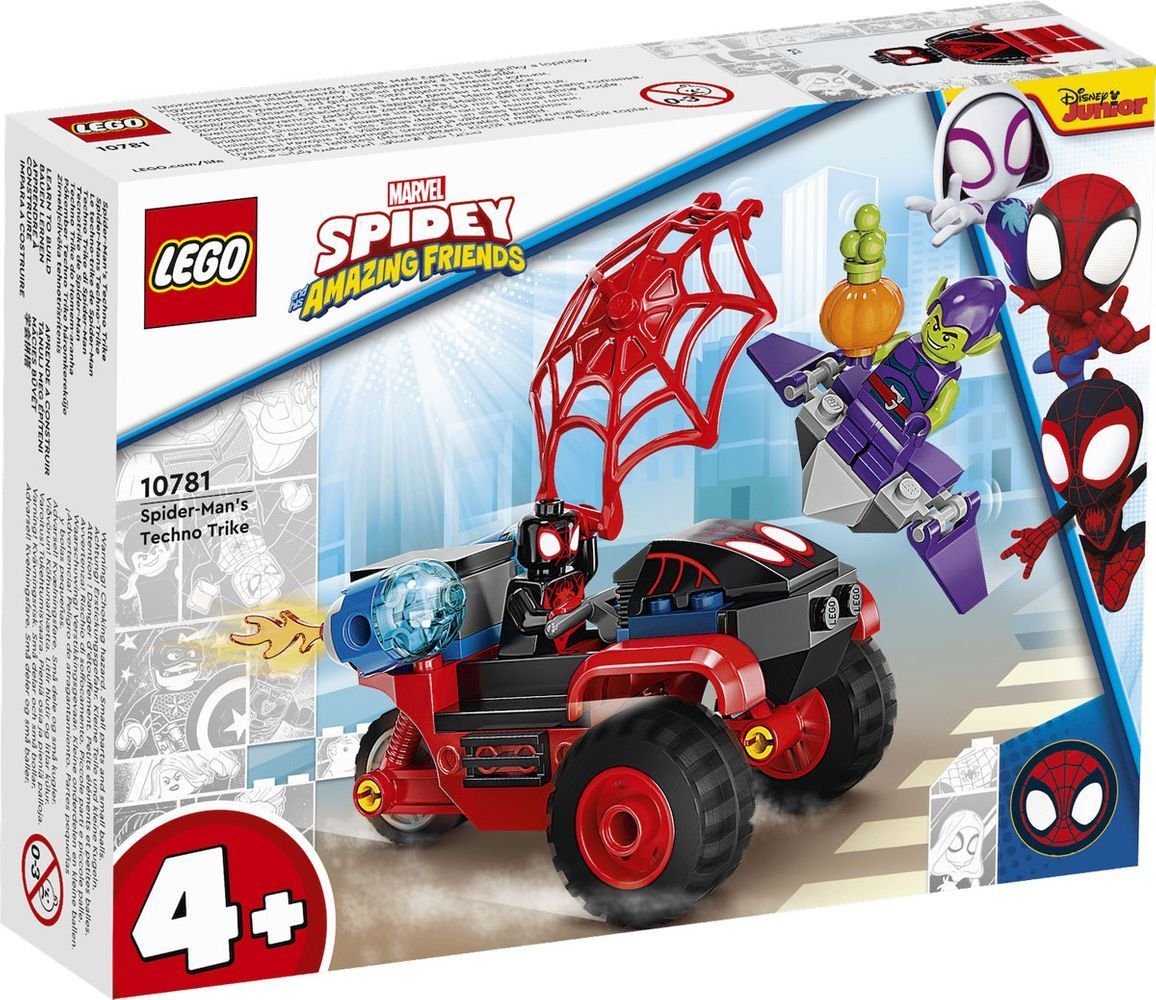 LEGO Marvel Örümcek Adam’ın Tekno Motosikleti 10781