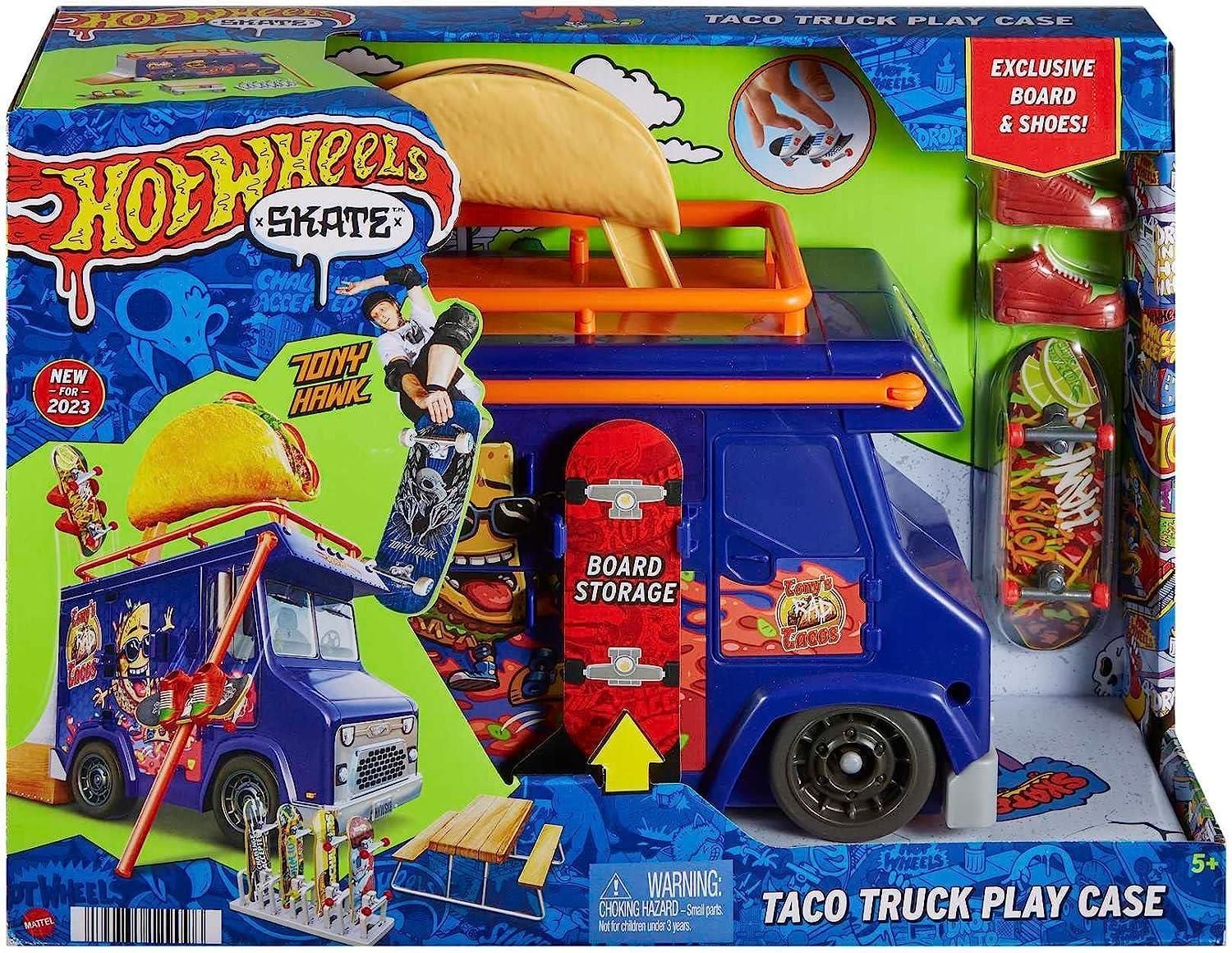 Hot Wheels Skate Taco Arabası Oyun Seti HMK00