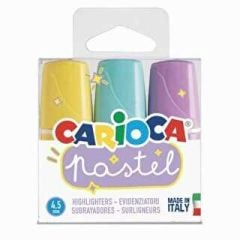 Carioca Pastel Renkler Mini İşaretleme Kalemi 3'lü
