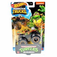 HOT WHEELS MONSTER TRUCKS GÖSTERİ DÜNYASI TEMALI 1:24 ARABALAR HKM23