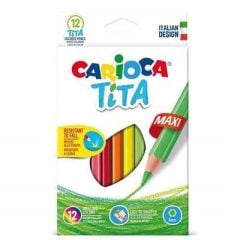 CARRİOCA TİTA MAXİ KURU BOYA KALEMİ 12'Lİ