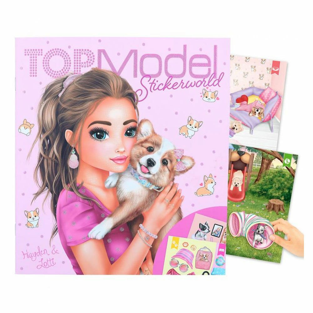 TOP Model Çıkartma Kitabı Corgi 412067