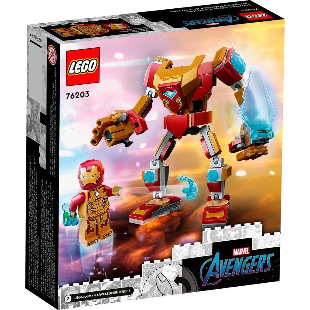 LEGO Marvel Iron Man Robot Zırhı 76203