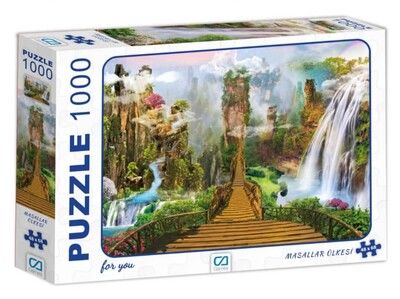 CA GAMES MASALLAR ÜLKESİ 1000 PARÇA PUZZLE