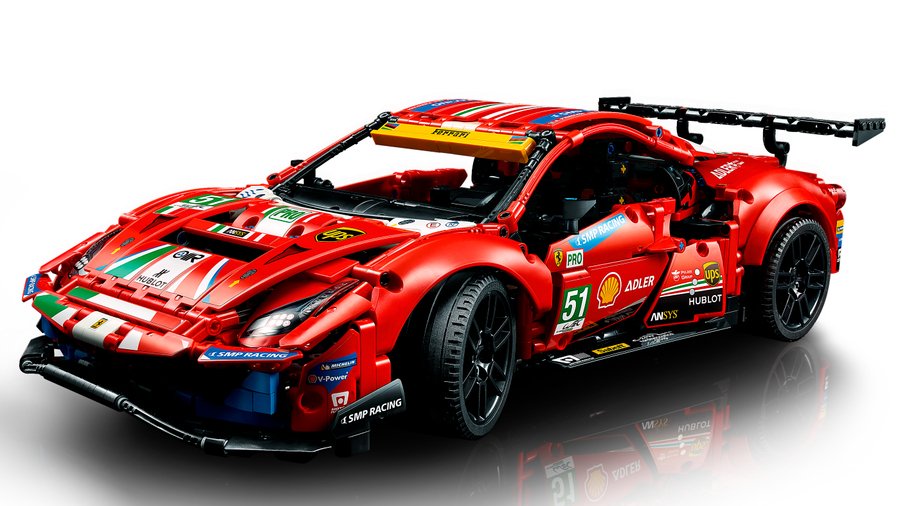 LEGO Technic Ferrari 488 GTE AF Corse 51 LMT42125