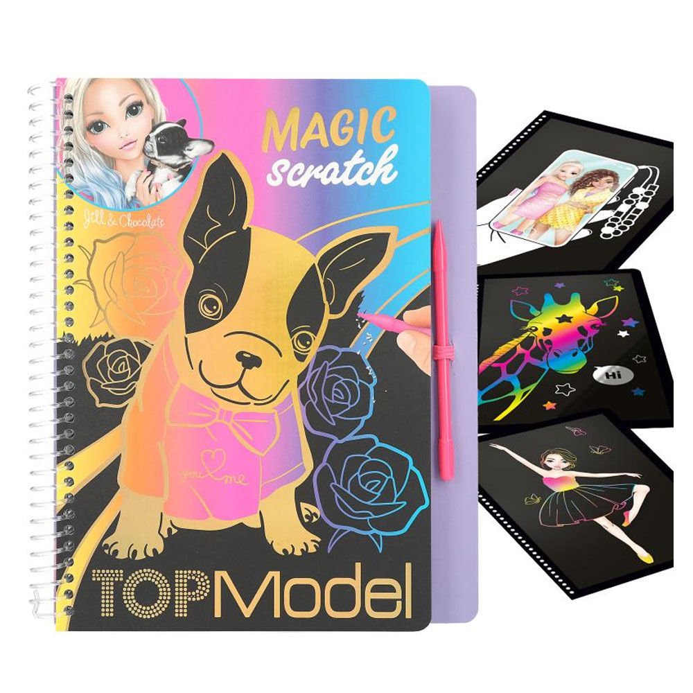 TOP Model Magic-Scratch Book 412410