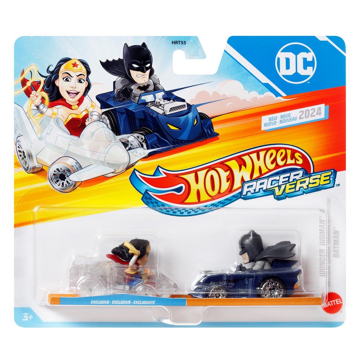 Hot Wheels Racerverse İkili Arabalar Wonder Women Batman HRT23