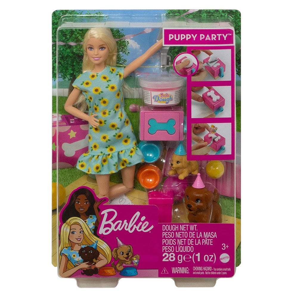 Barbie ve Köpek Partisi Oyun Seti GXV74