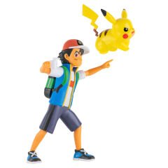 Pokemon Battle Aksiyon Figürler Seri 12 - Ash ve Pikachu