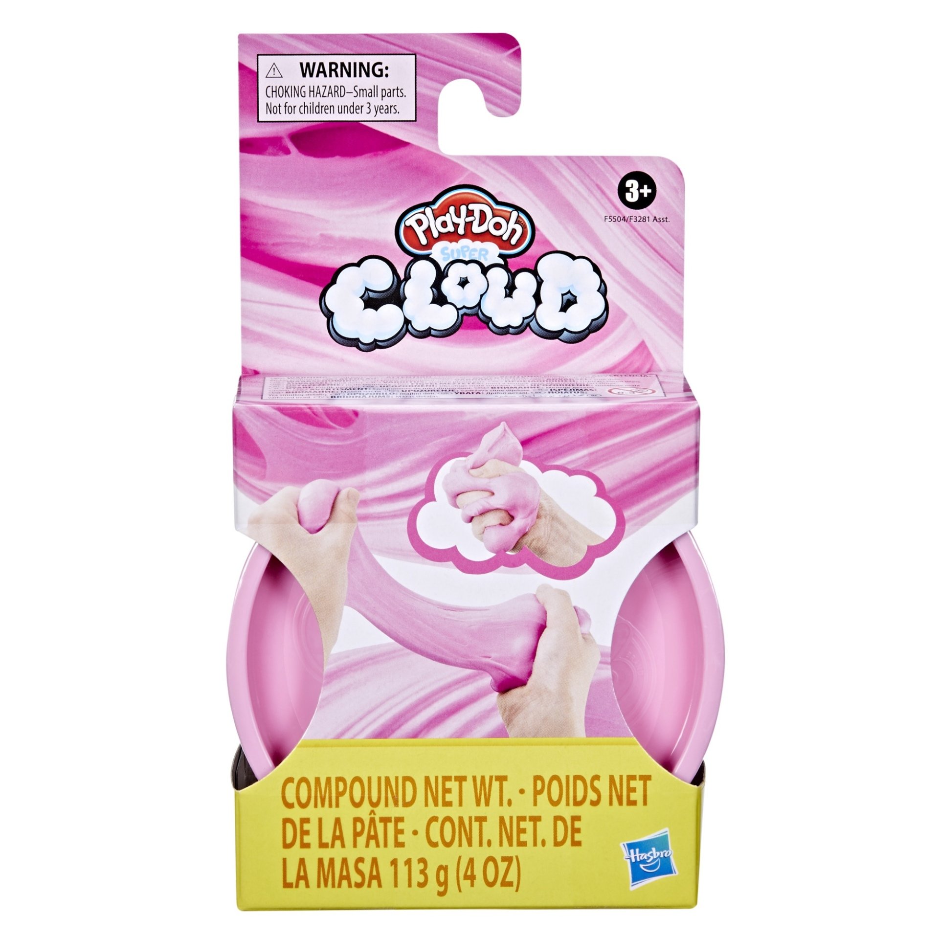 PLAY-DOH SUPER CLOUD SLIME PEMBE F5504