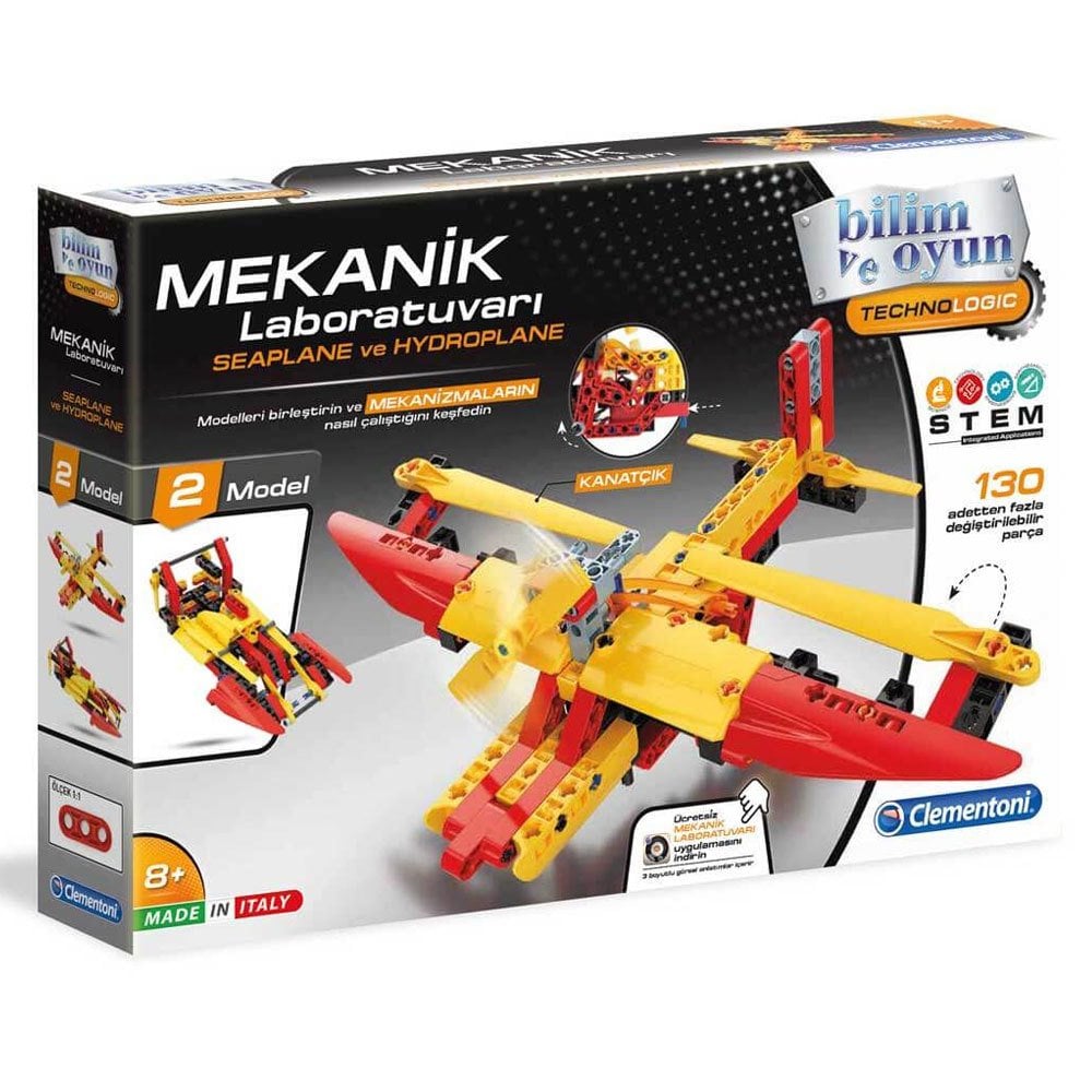 Clementoni Mekanik Laboratuvarı Seaplane ve Hydroplane 64436