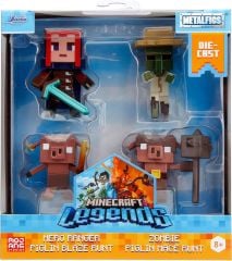 JADA MİNECRAFT LEGENDS METALFİGS 4 PACK 253262002/34935