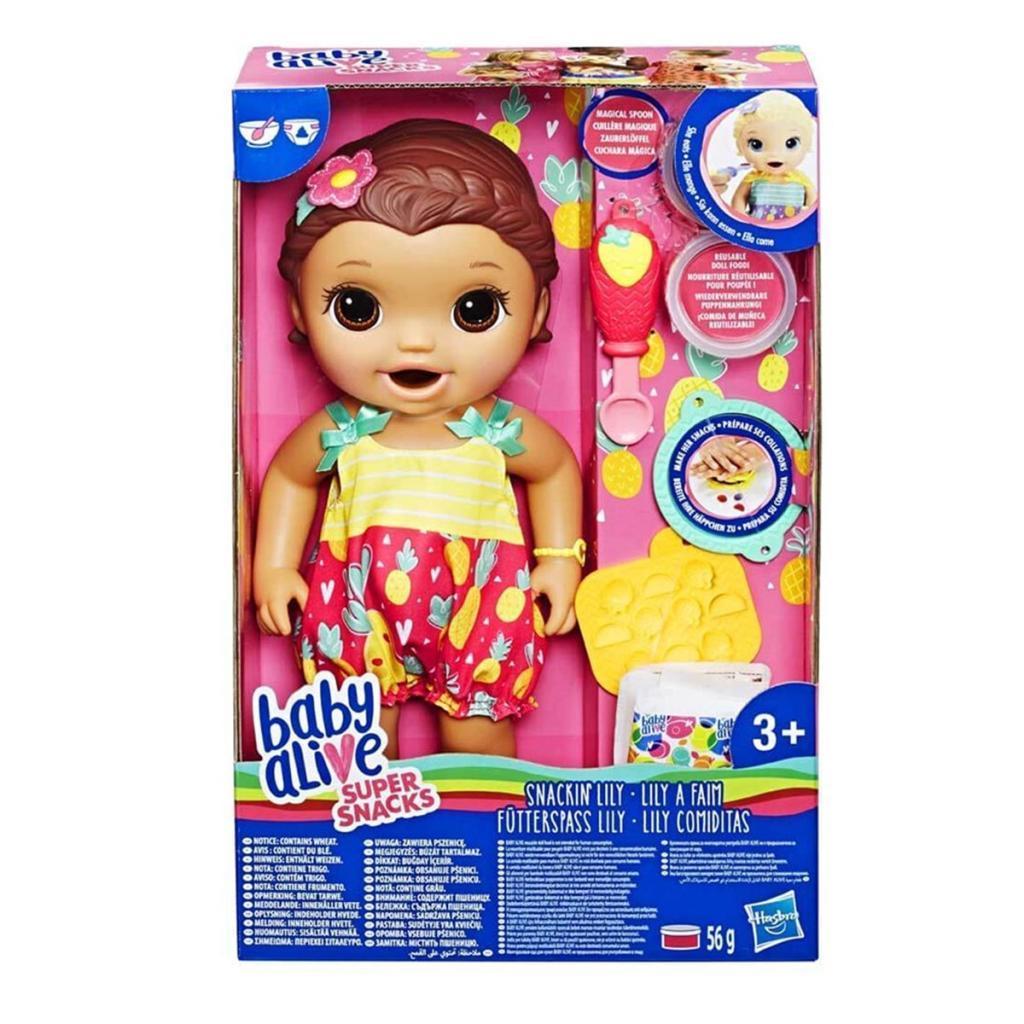 Baby Alive Lily ile Mama Eğlencesi Kumral E5842