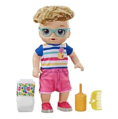 Baby Alive Işıklı Ayakkabılarıyla Neşeli Erkek Bebeğim E5244