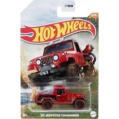 HOT WHEELS MUD RUNNER ARABALAR HFW36 - '67 JEEPSTER COMMANDO