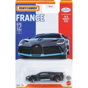 Matchbox Fransa Araçları Serisi 2018 Bugattı Dıvo HFH79