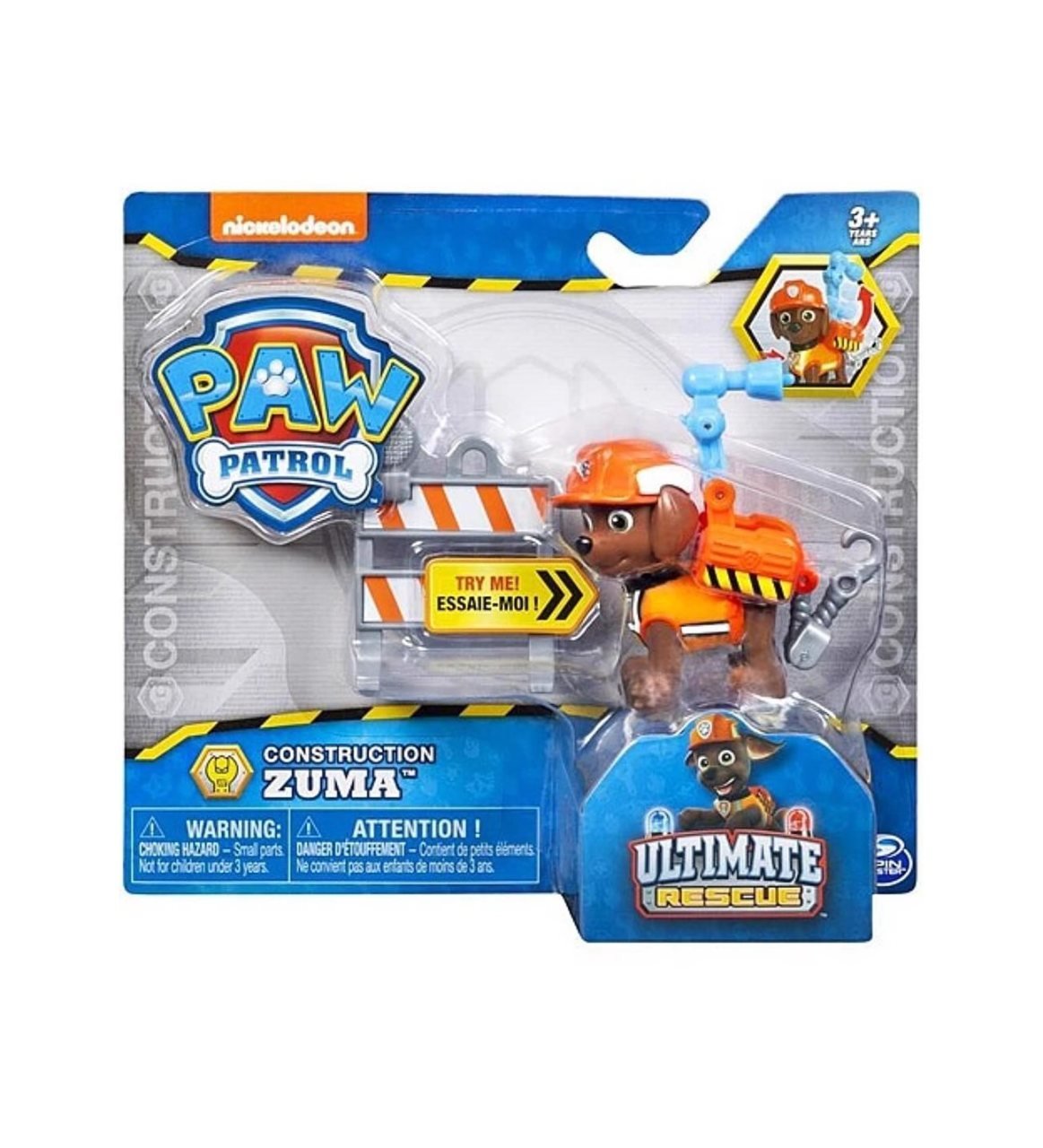 Paw Patrol Ultimate Rescue Construction Zuma