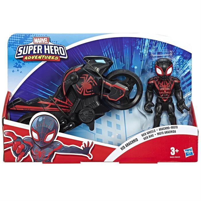 Marvel Super Hero Adventures Mega Figür ve Motosiklet