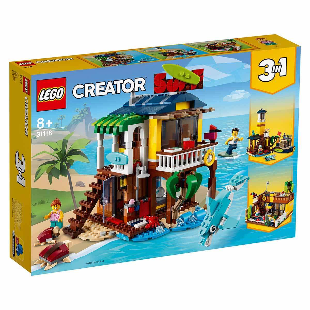 Lego Creator Sörfçü Plaj Evi 31118