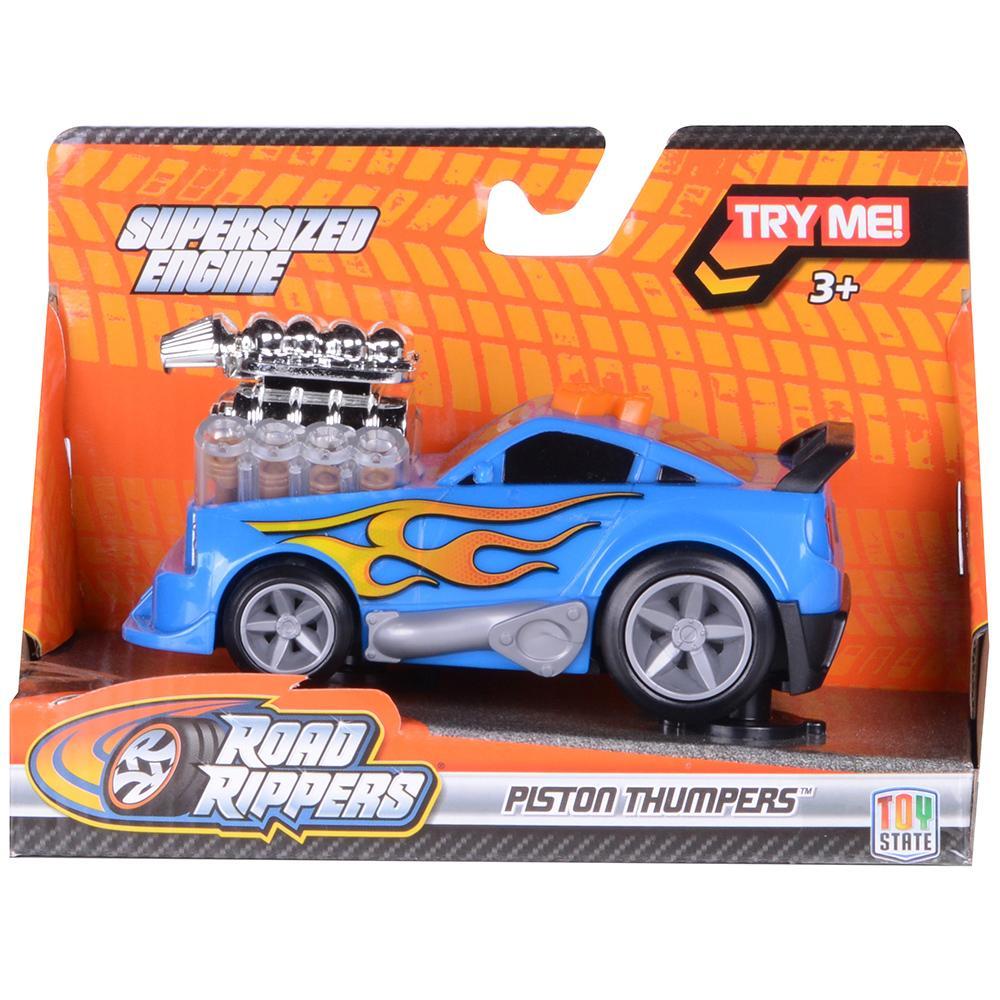R.R Mini Piston Thumper Sesli ve Işıklı Araba Mavi