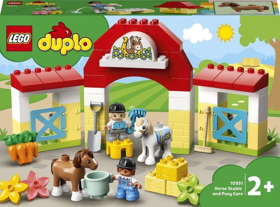 LEGO DUPLO  AT AHIRI VE MİDİLLİ BAKIMI 10951 OKUL