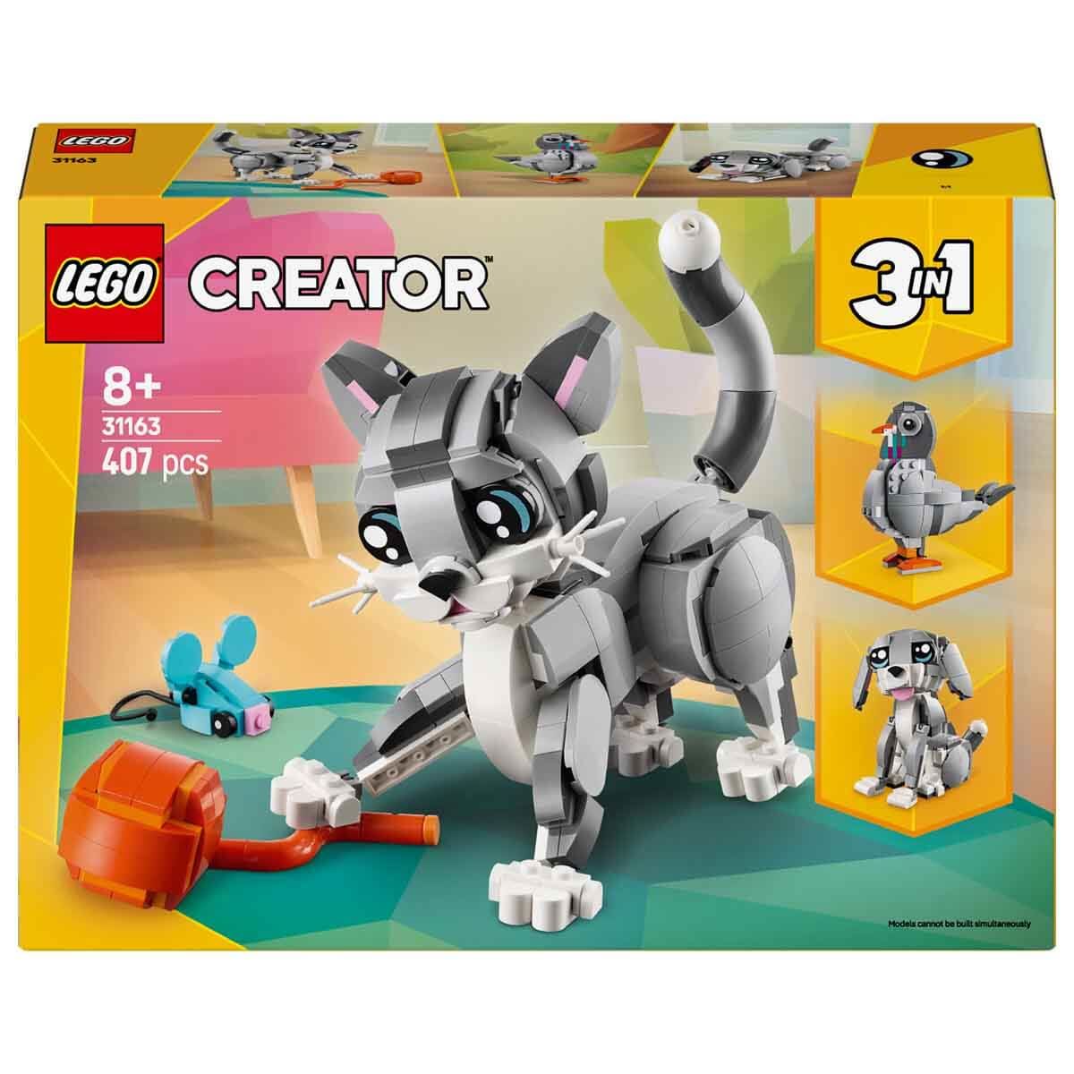 LEGO Creator Oyunbaz Kedi 31163