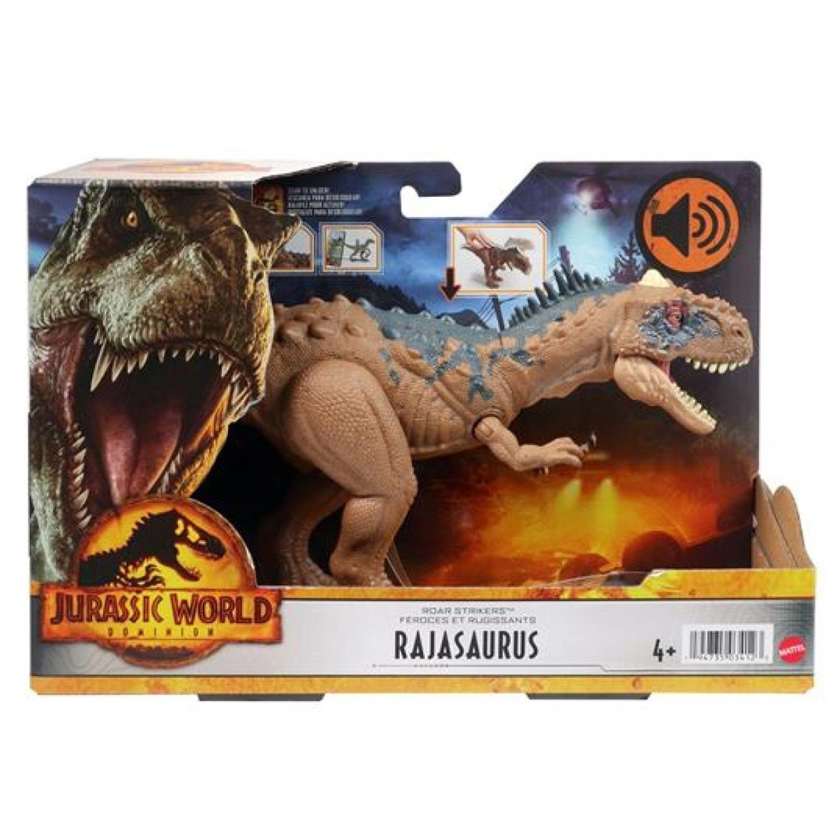 Jurassic World Dinozor Figürü Rajasaurus HDX35