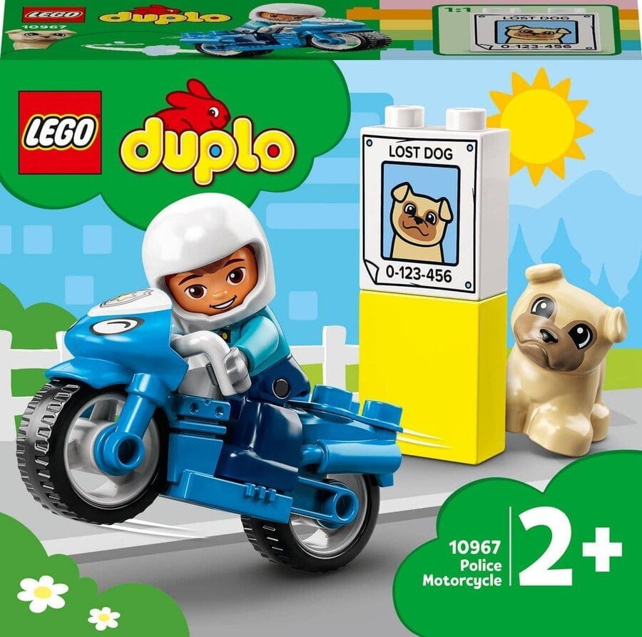 LEGO DUBLO Kurtarma Polis Motosikleti 10967