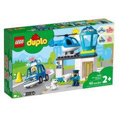 LEGO DUBLO Kurtarma Polis Merkezi ve Helikopter 10