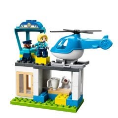 LEGO DUBLO Kurtarma Polis Merkezi ve Helikopter 10