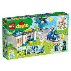 LEGO DUBLO Kurtarma Polis Merkezi ve Helikopter 10