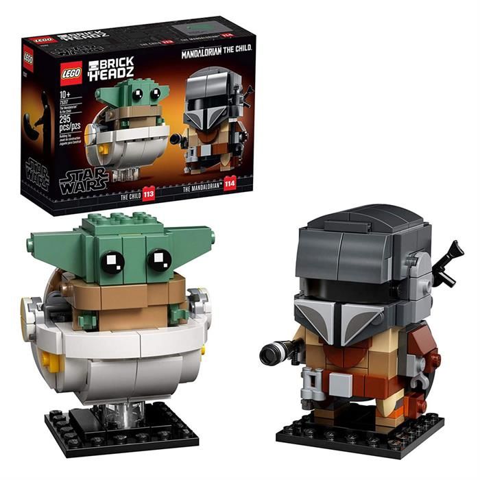 LEGO BrickHeadz Star Wars Mandalorian ve Çocuk 75317