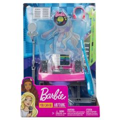 Barbie'nin Meslek Aksesuarları Müzik Stüdyosu Oyun Seti GJL67