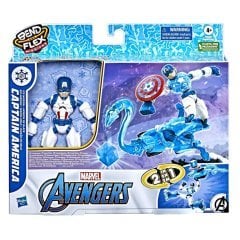 Avengers Bend And Flex Missions Captain America Buz Görevi F5868