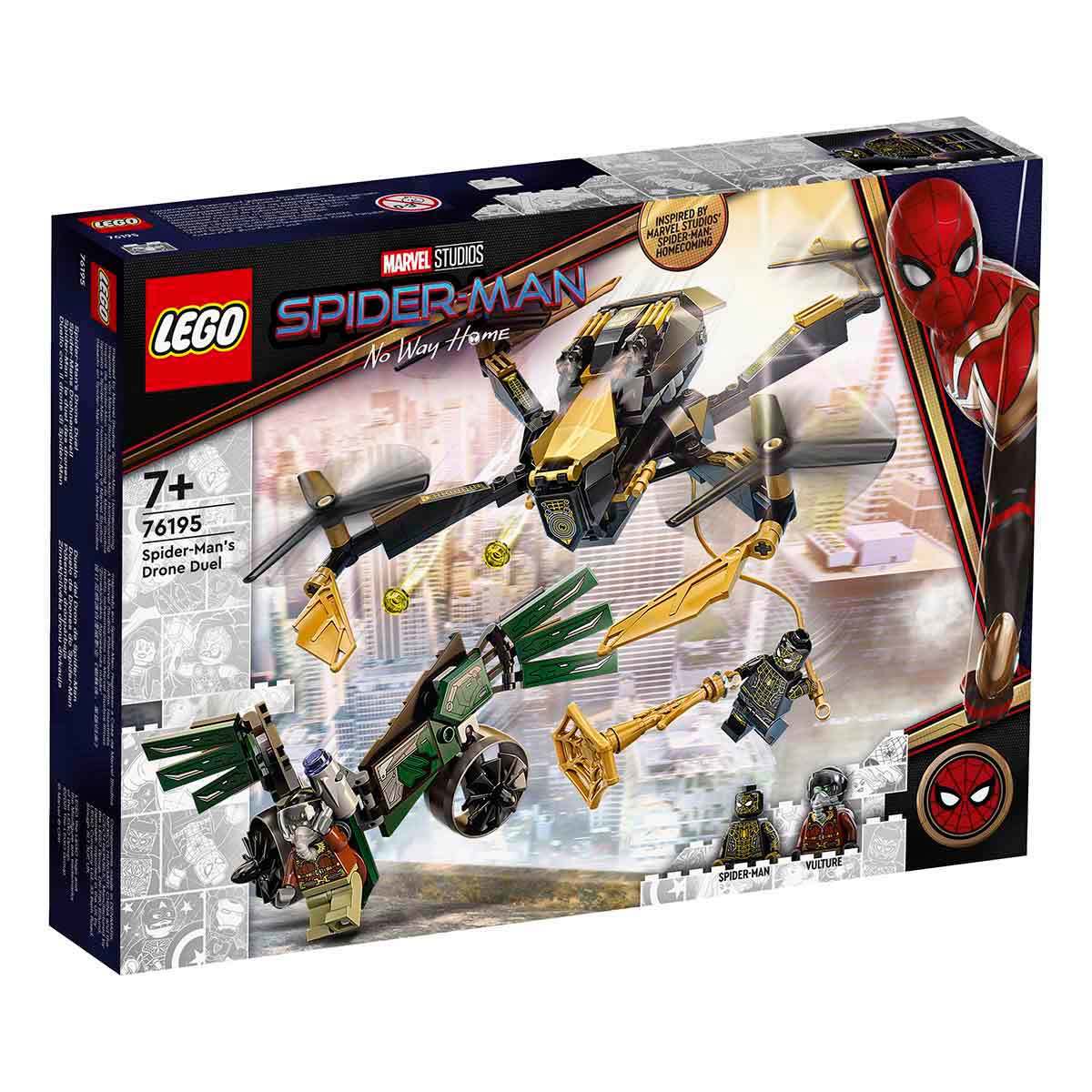 LEGO MARVEL SUPER HEROES ÖRÜMCEK ADAM'IN DRON DÜELLO 76195