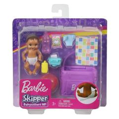 Barbie Bebek Bakıcısı Özellikli Minik Bebekler-GHV86