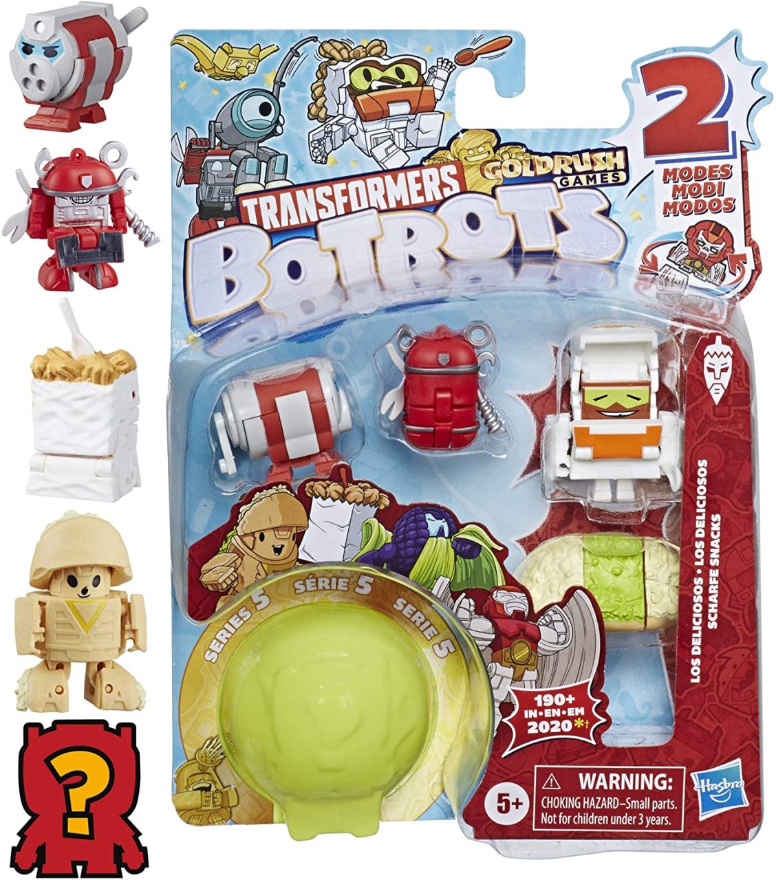 Transformers Botbots 5'li Paket - Kardiyo Çetesi