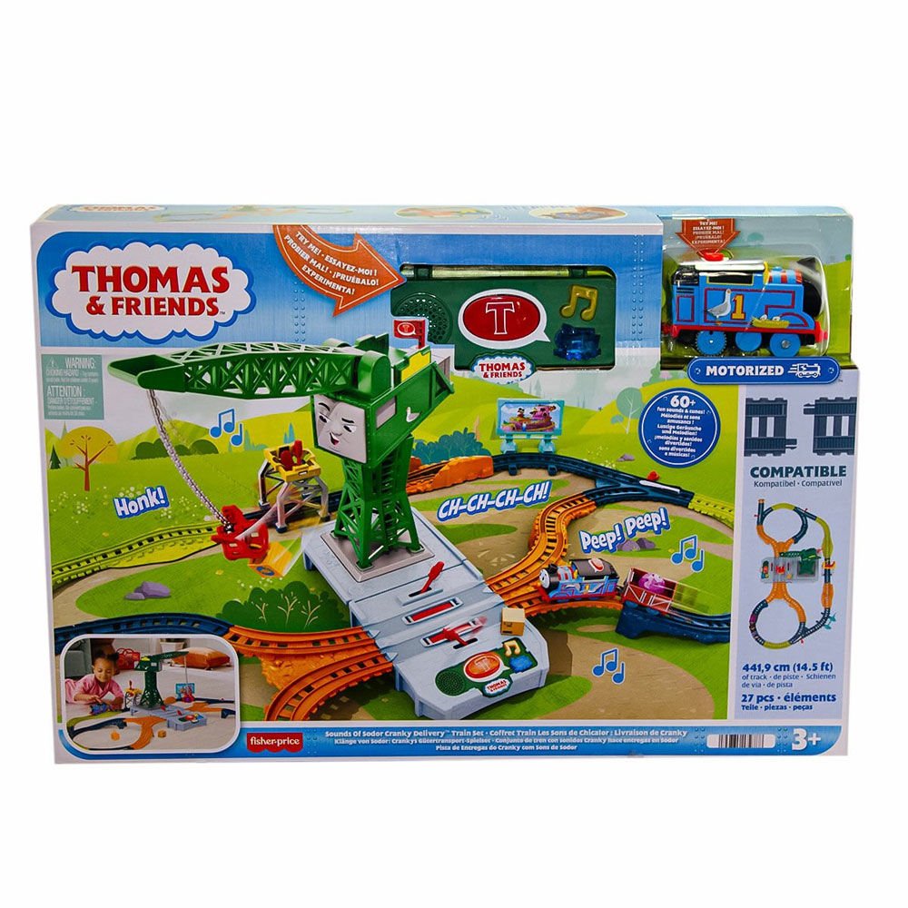 Thomas ve Arkadaşları Talking Cranky Tren Seti HRC47