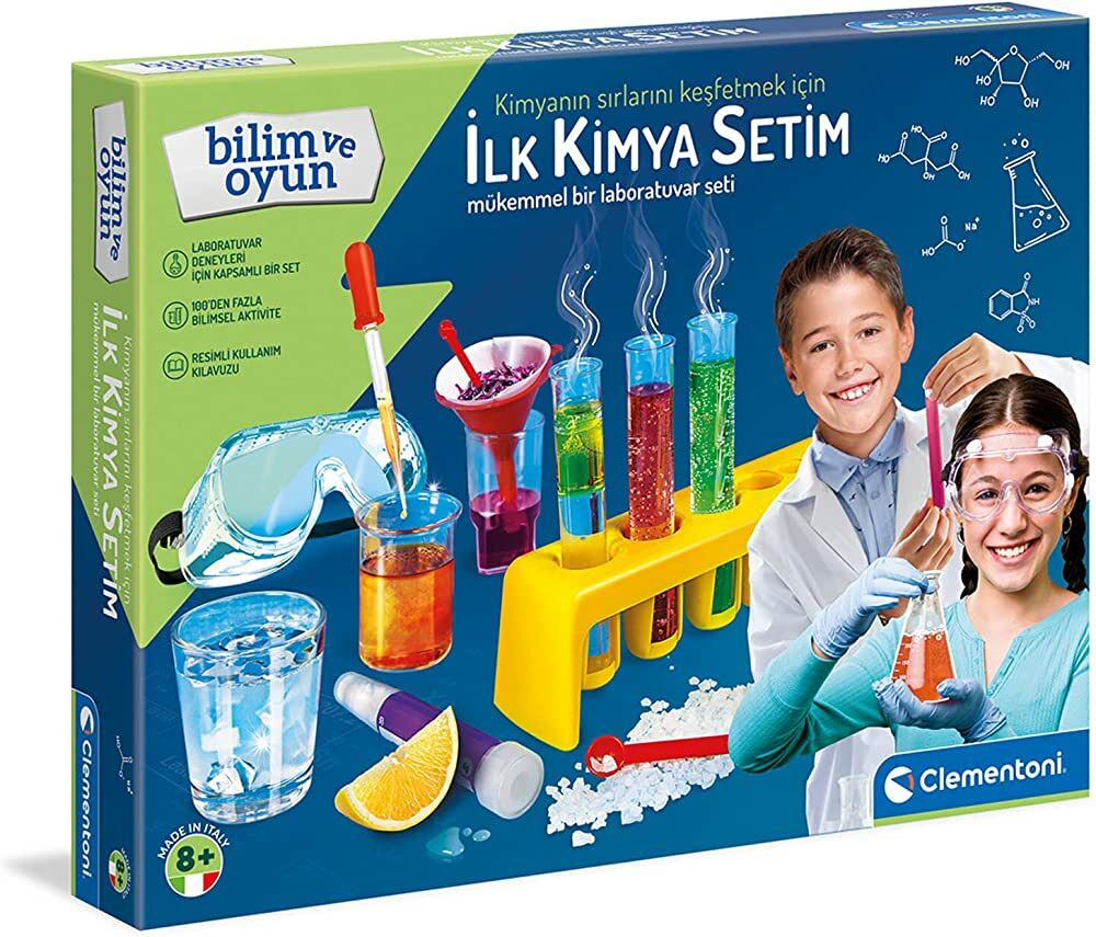 CLEMENTONİ BİLİM VE OYUN İLK KİMYA SETİM 64228