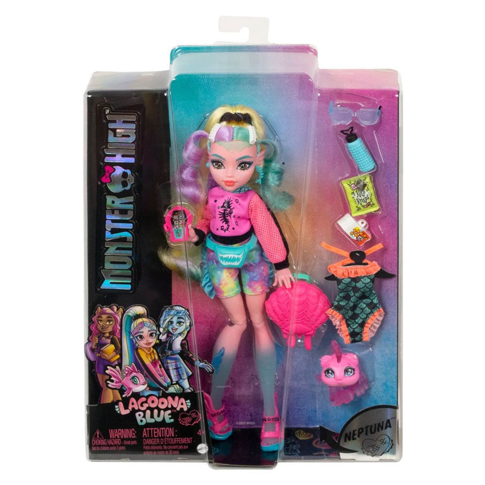 Monster High Ana Karakter Bebekler Lagoona Blue HPD53-HHK55