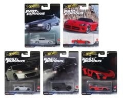 Hot Wheels Fast-Furious Premium Arabalar HNW46 5'li Set